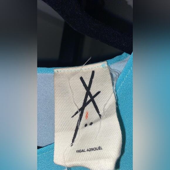 Yigal Azrouel Sleeveless Gradient Summer Dress - Round Neck - Picture 5 of 12